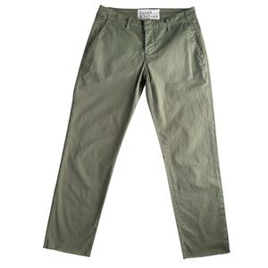 Frank & Eileen Wicklow Italian Chino Olive Green Size 0